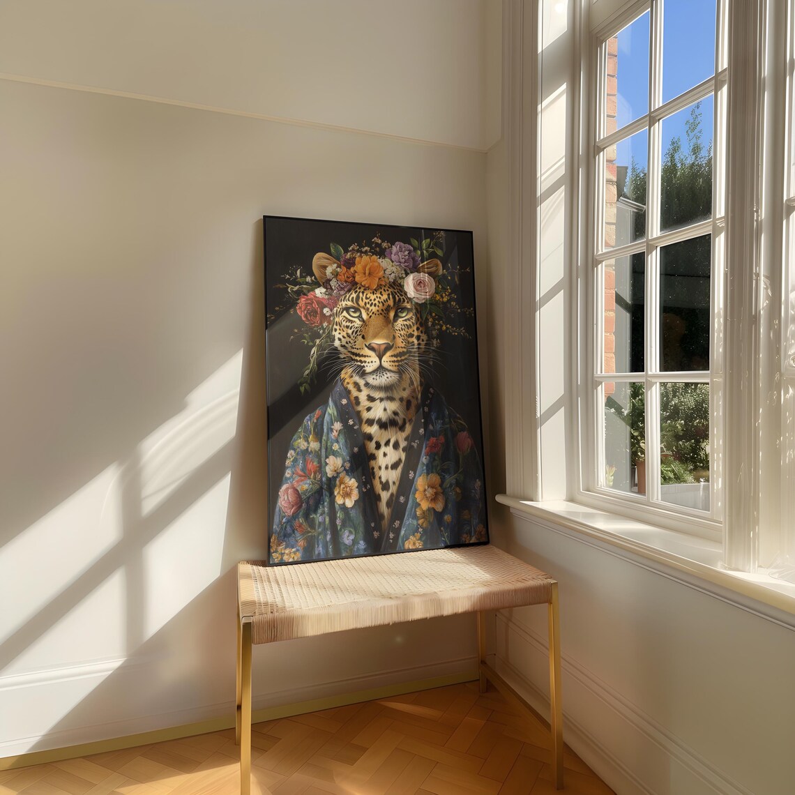 Leopard Maximalist Fashionista Art Print - Image 4