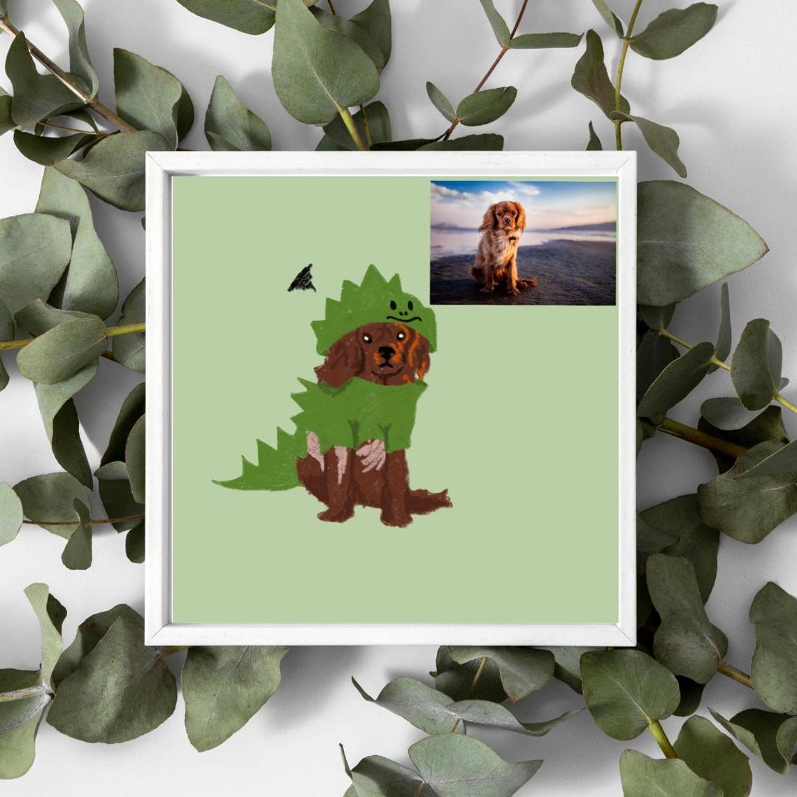 Custom Badly Drawn Pet Portrait Bad Dog Cat Personalized Portraits From Photo Funny Lover Gift - Image 2