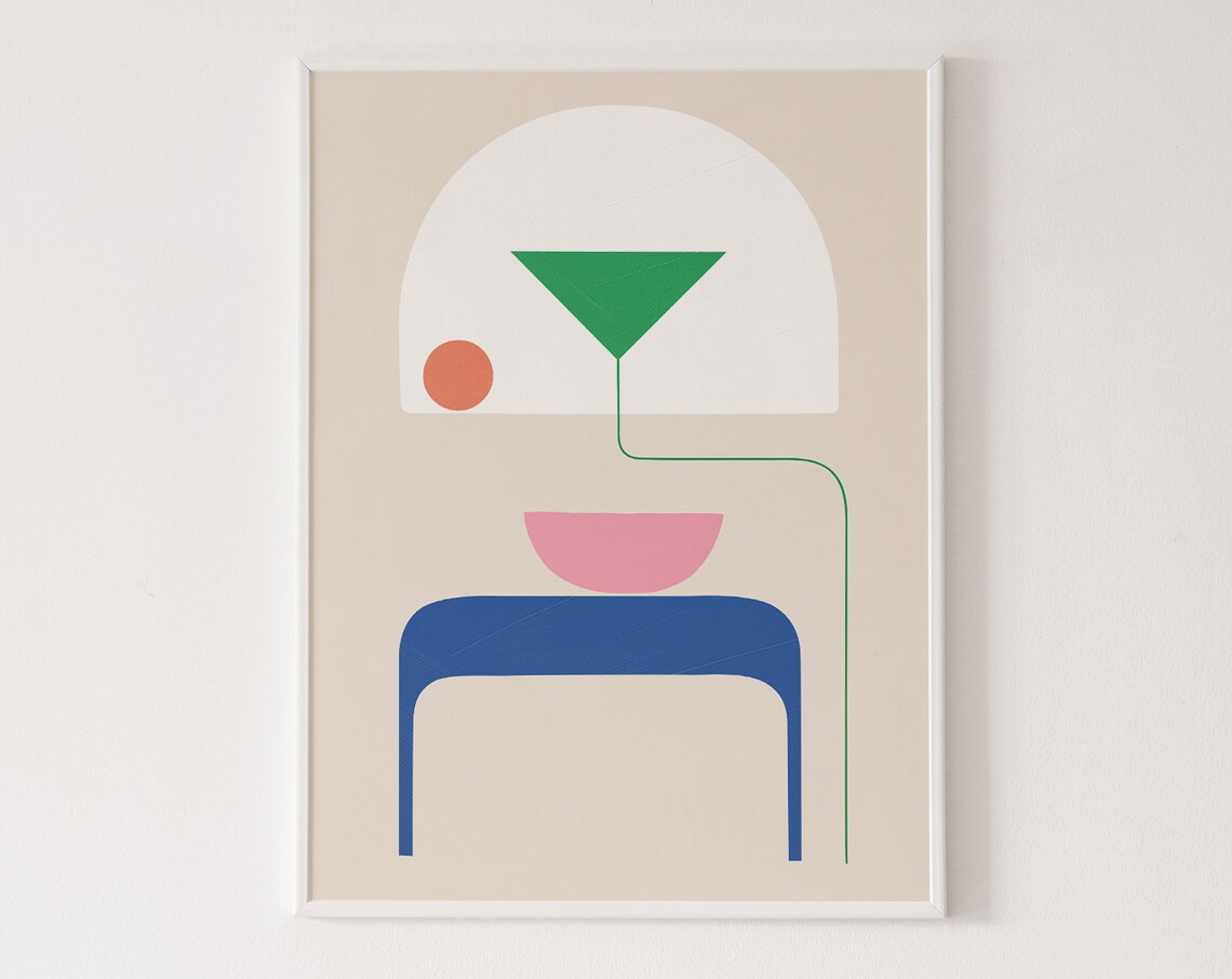 In My Room Abstract Still Life Art Print - Image 2