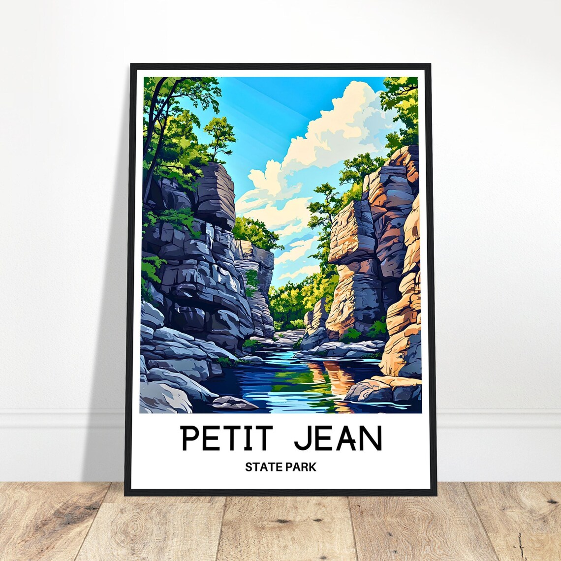 Petit Jean State Park Travel Poster, Arkansas