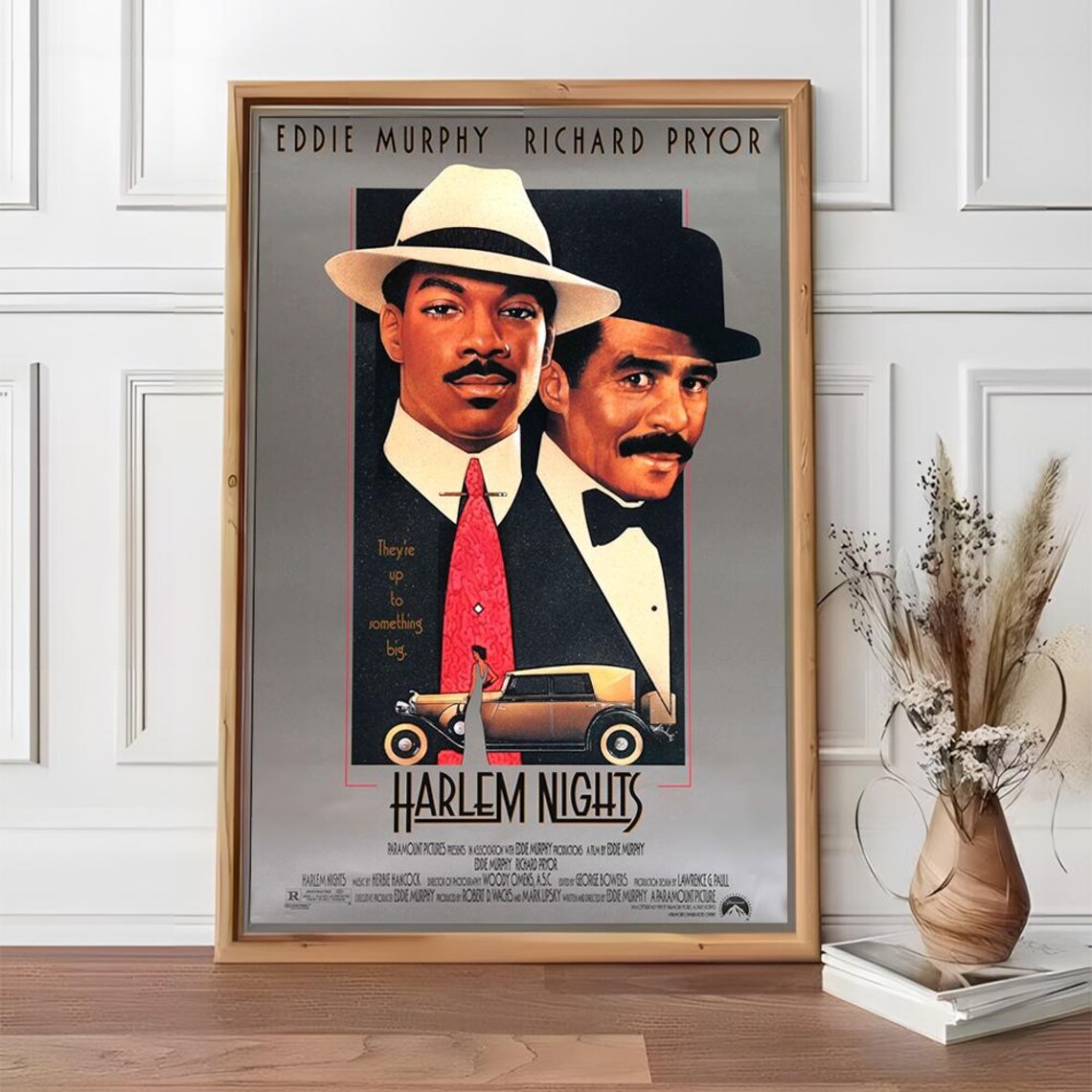Harlem Nights Eddie Murphy Richard Pryor Vintage Comedy Film Poster - Image 2