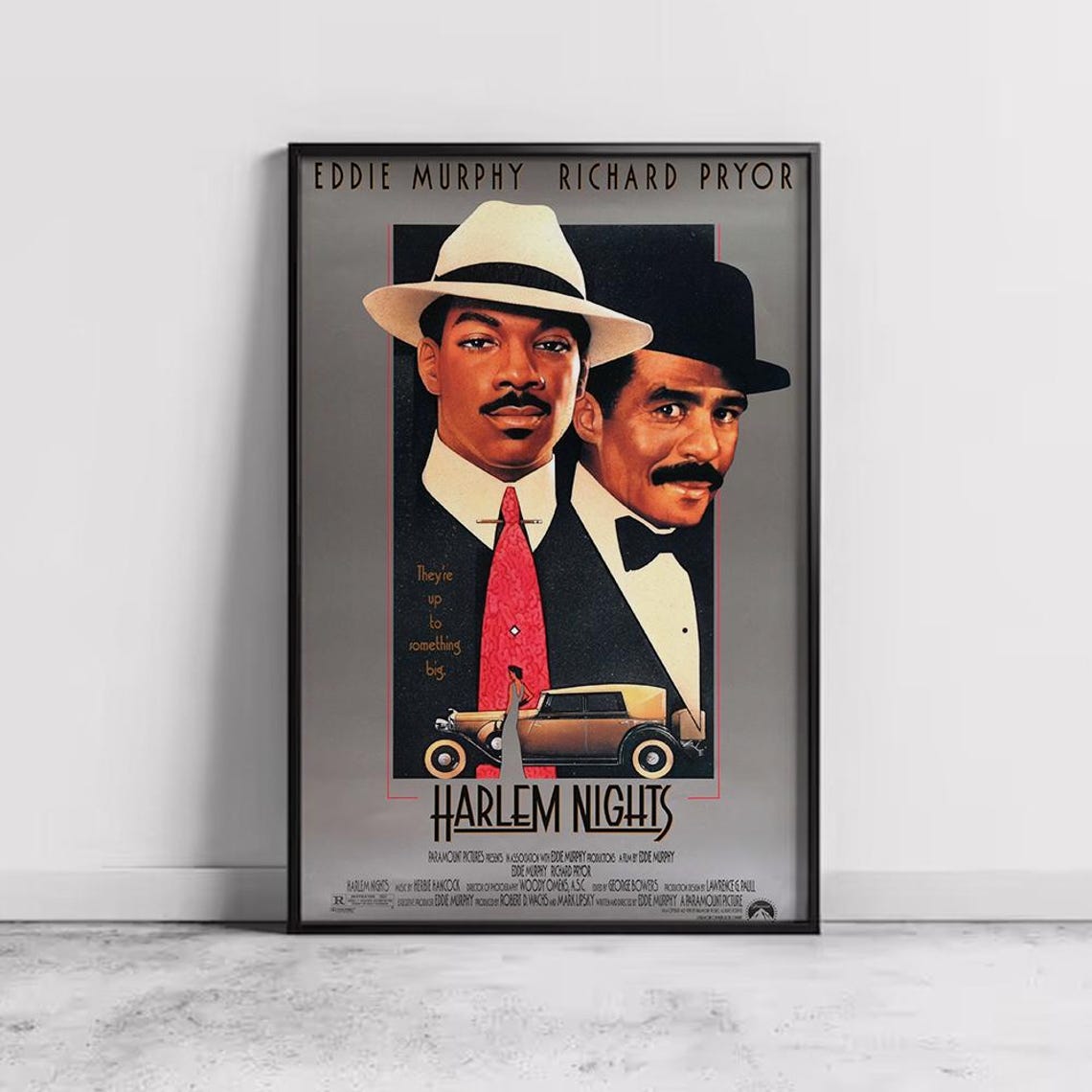 Harlem Nights Eddie Murphy Richard Pryor Vintage Comedy Film Poster