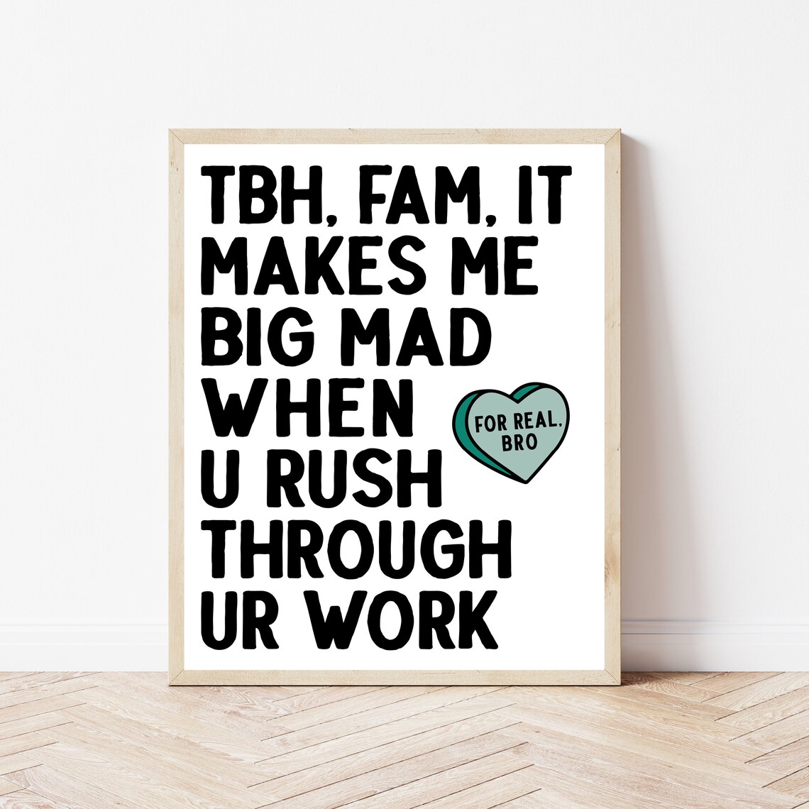 High School Classroom Poster, Math Teacher Sign