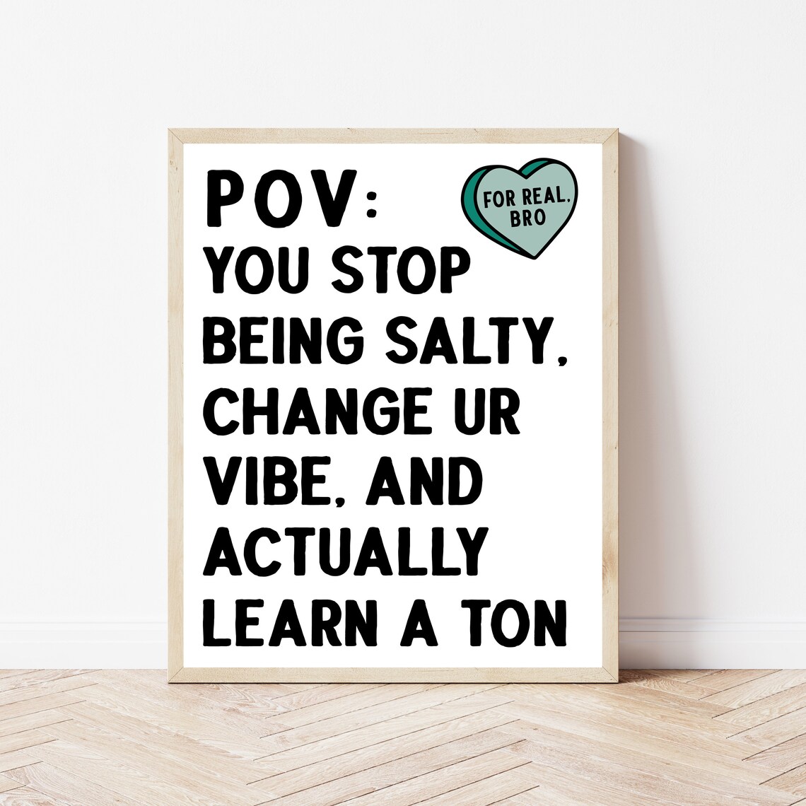 School Counselor Decor High Math Classroom Art Print
