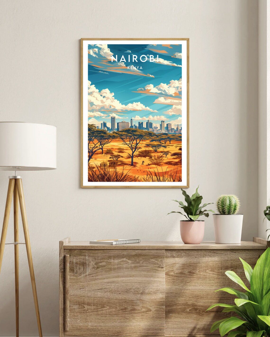 Nairobi Travel Poster, Kenya Wall Art Print - Image 3
