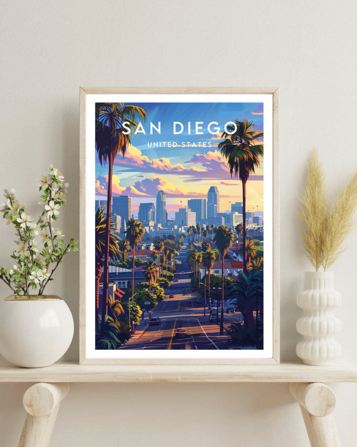 San Diego Travel Poster, California United States - Image 4