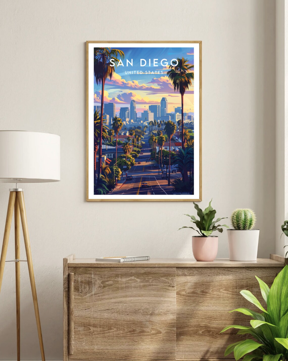San Diego Travel Poster, California United States - Image 3