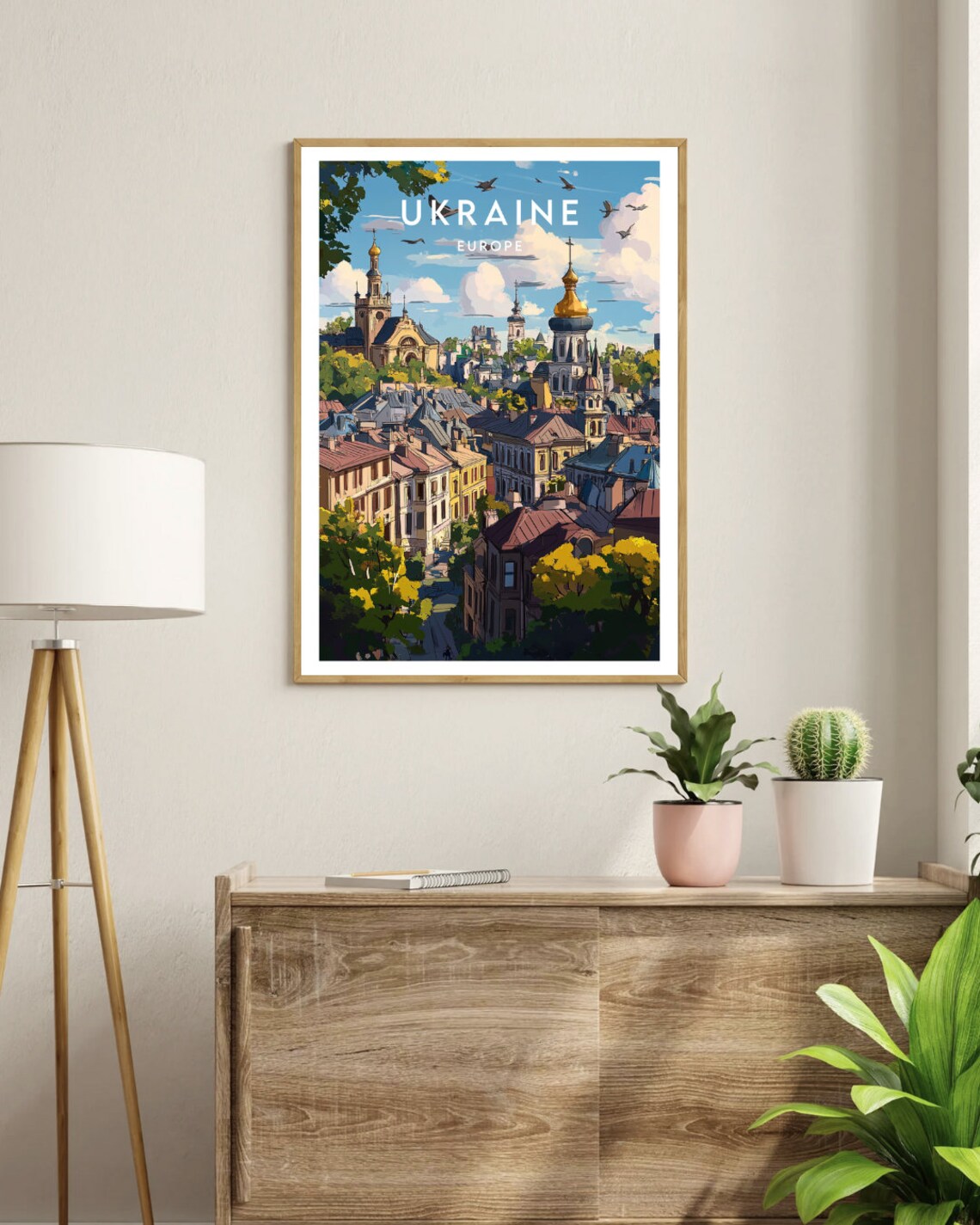 Ukraine Travel Poster, Kyiv Europe Wall Art - Image 3