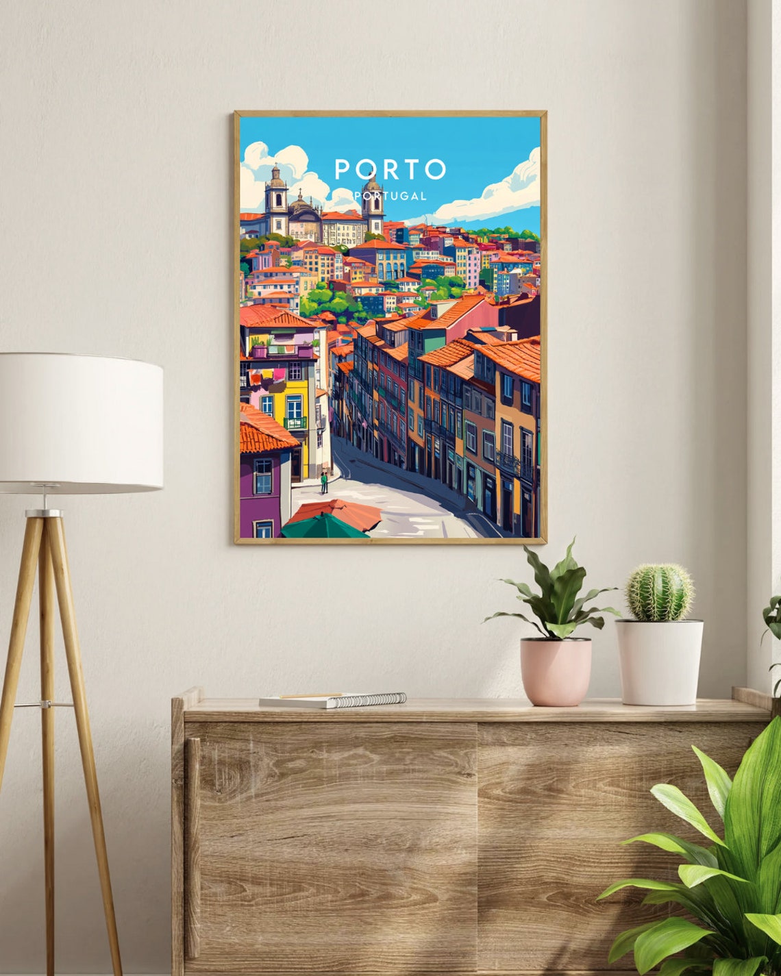 Porto Travel Print Portugal Porto Poster Portugal Poster Travel Wall Art Portugal Print Poster Portugal Europe Porto Portugese - Image 3