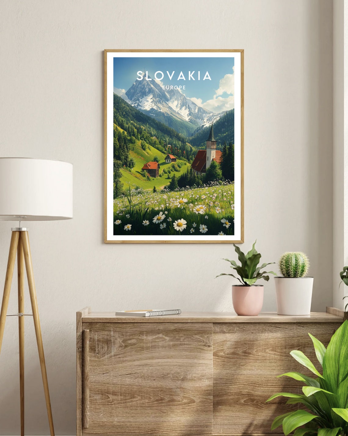 Slovakia Travel Print Europe Europe Poster Slovakia Poster Travel Wall Art Slovakia Print Slovakia Europe Bratislava Wall Art - Image 3