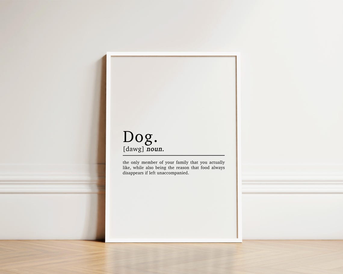 Dog Definition Gift for Dog Mums, Dog Lovers - Image 2
