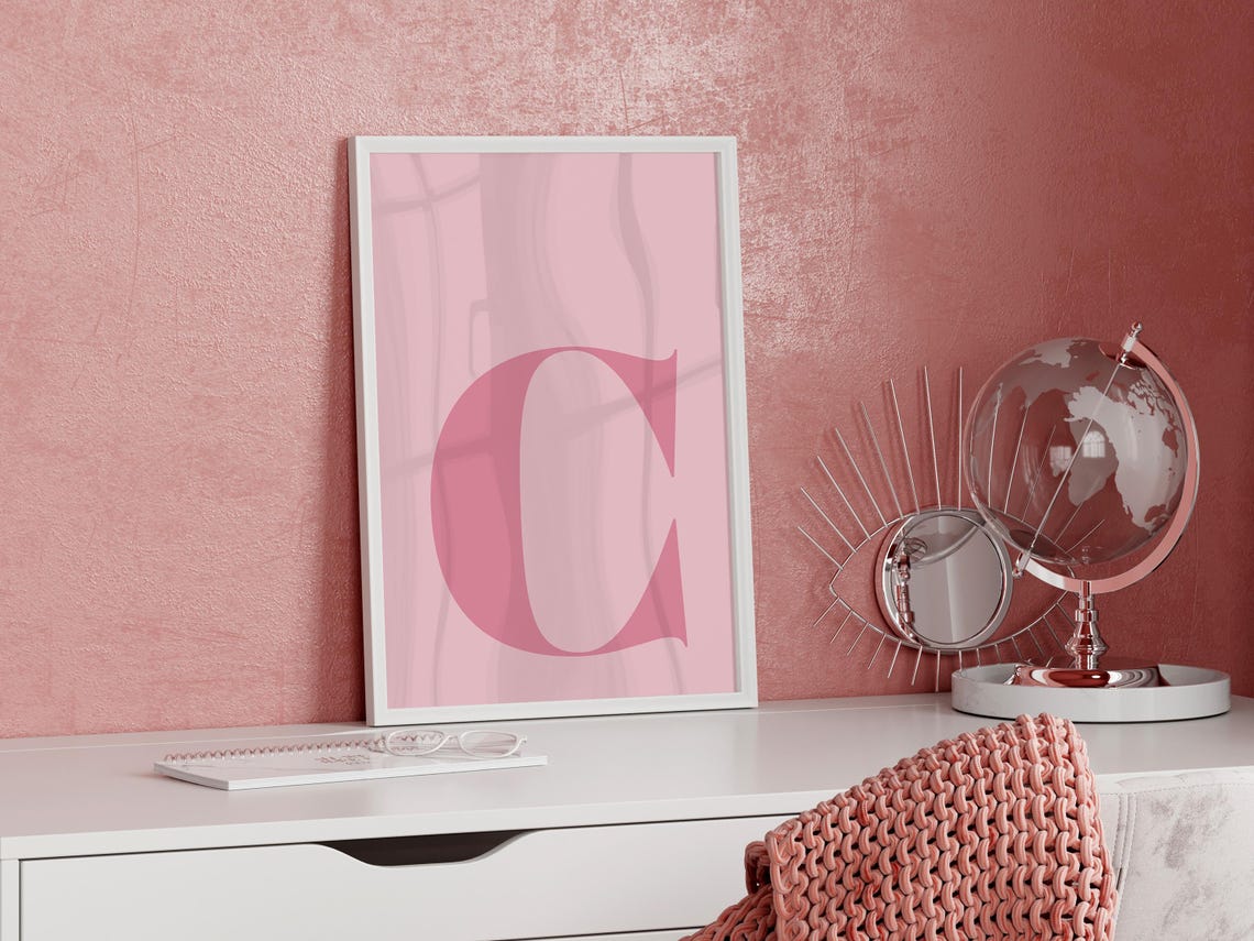 Letter C Poster, Alphabet Art For Nursery - Image 4