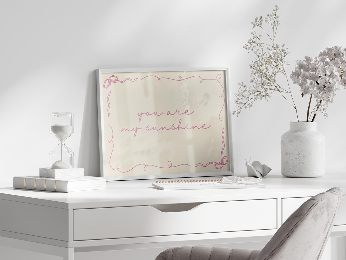 You Are My Sunshine Trendy Home Decor Poster - Image 2