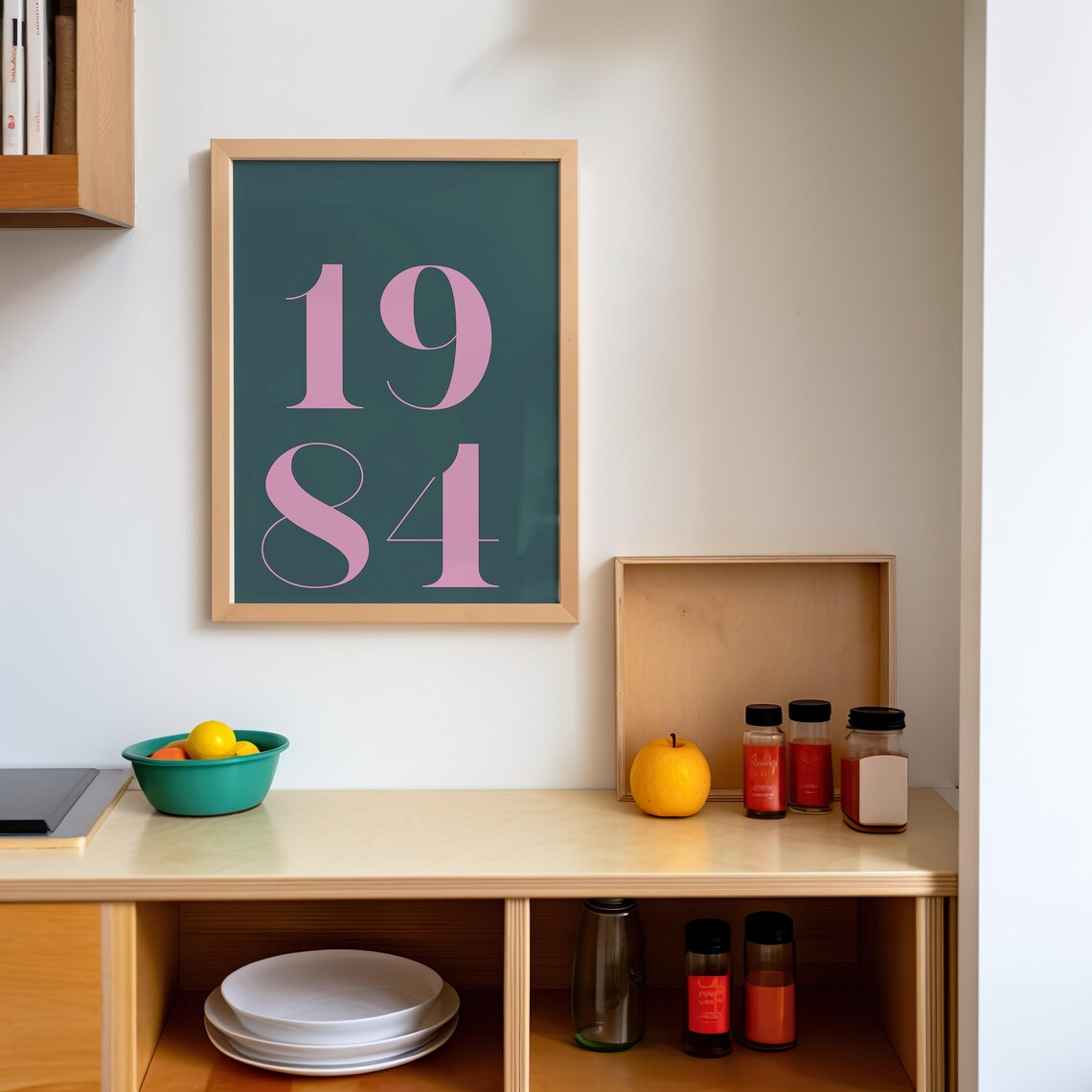 Retro 1984 Birthday Poster, 40th Birthday Gift - Image 4