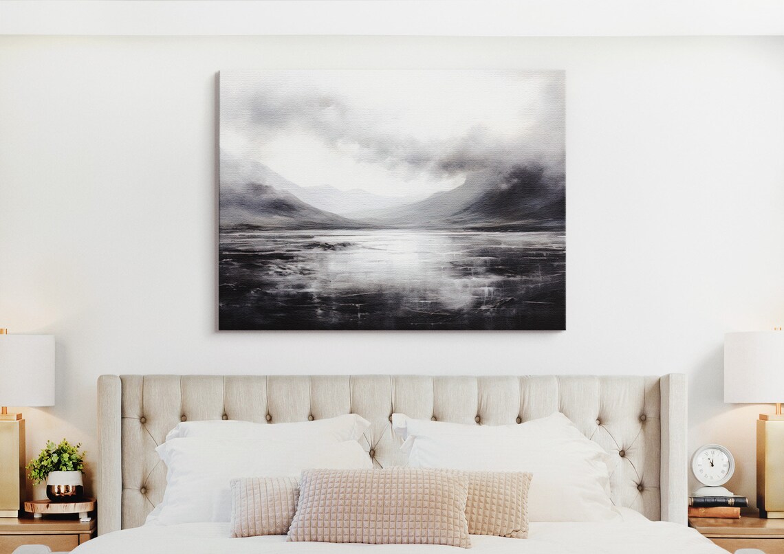 Mystic Waterscape Abstract Ethereal Landscape - Image 2