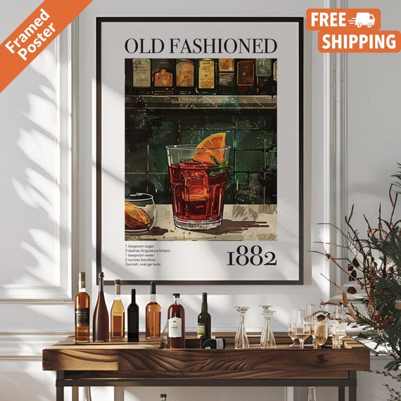 Classic Cocktail - Classic Travel Poster