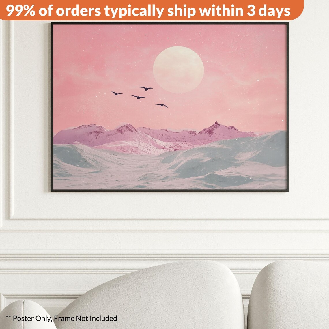Traditional Pink - Contemporary Travel Poster