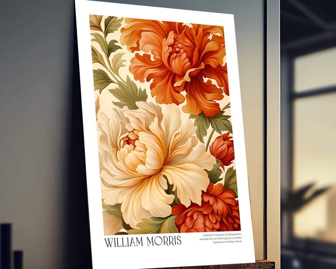 William Morris Botanical Floral Poster Print