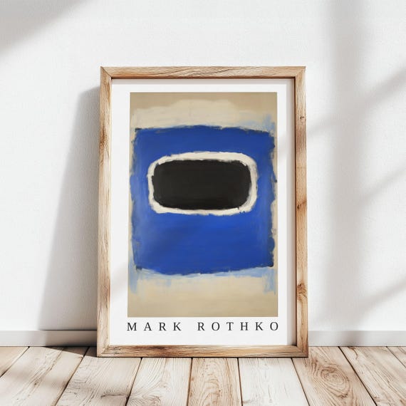Mark Rothko Poster, Abstract Expressionism