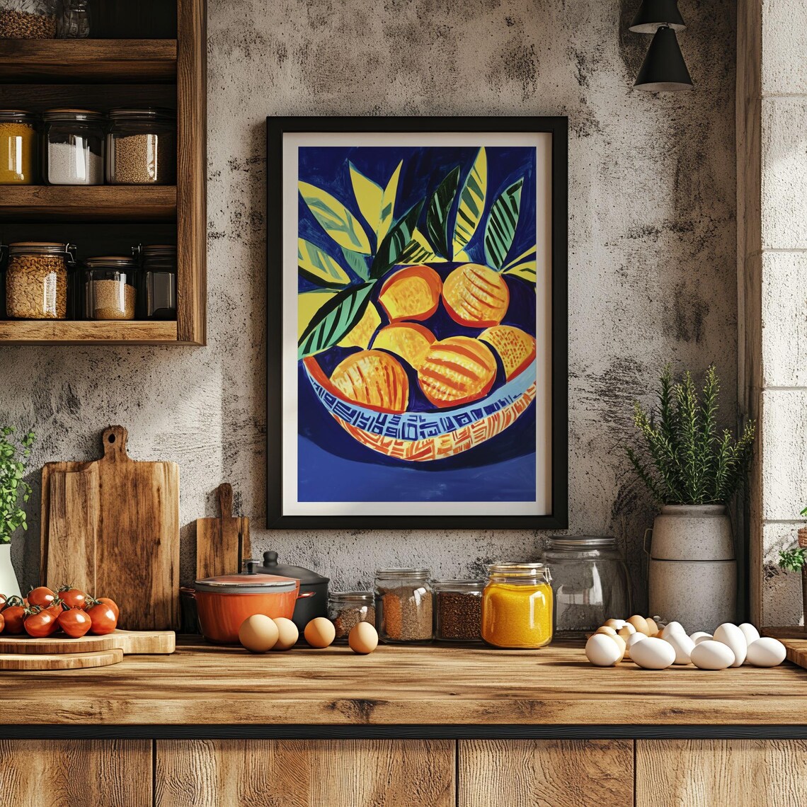 Contemporary Kitchen Wall Art, Retro Diner Poster - Image 2
