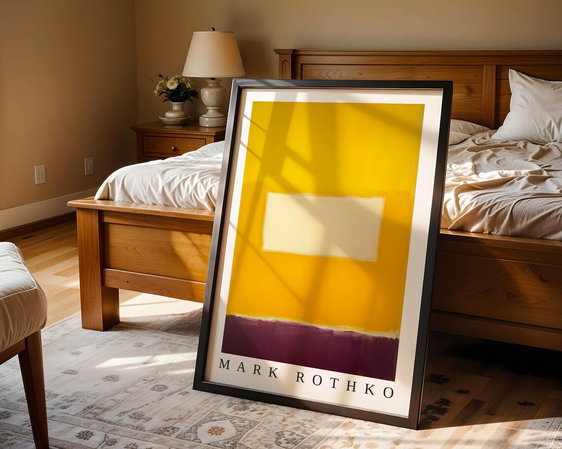 Mark Rothko, Abstract Expressionism Poster Print - Image 4