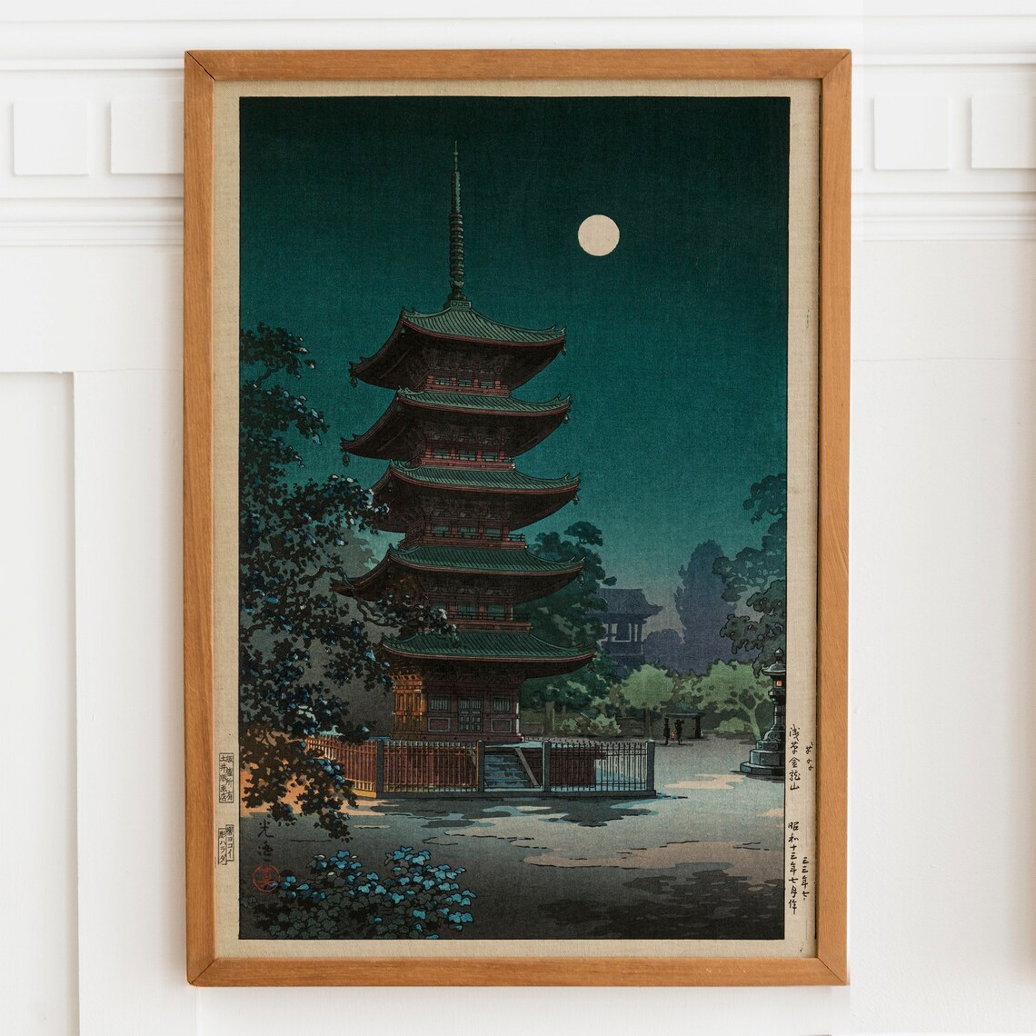 Vintage Japanese Art Print, Asian Wall Art - Image 3
