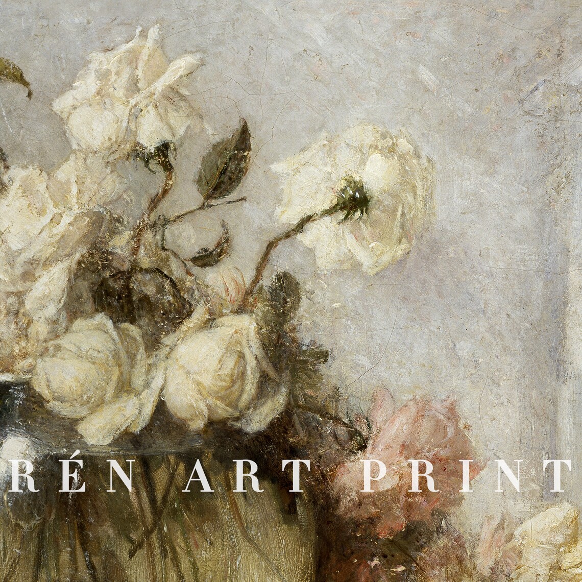 Vintage Floral Still Life Art Print, Kitchen Decor - Image 3