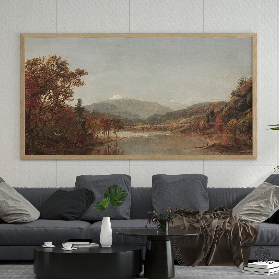 Autumn Landscape Painting, Fall Landscape Art Print - Image 2