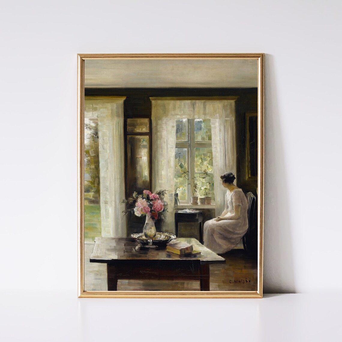 Vintage French Country Gallery Wall Art Set