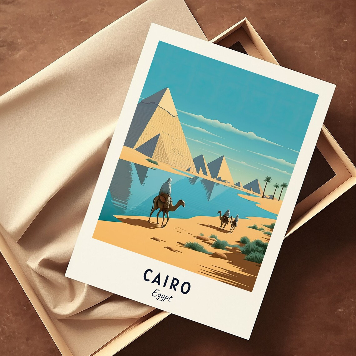 Cairo Egypt Travel Poster, City Travel Print - Image 3
