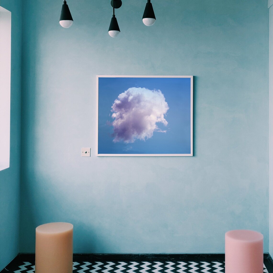Cloud Photo Print, Bedroom Living Room Decor - Image 2