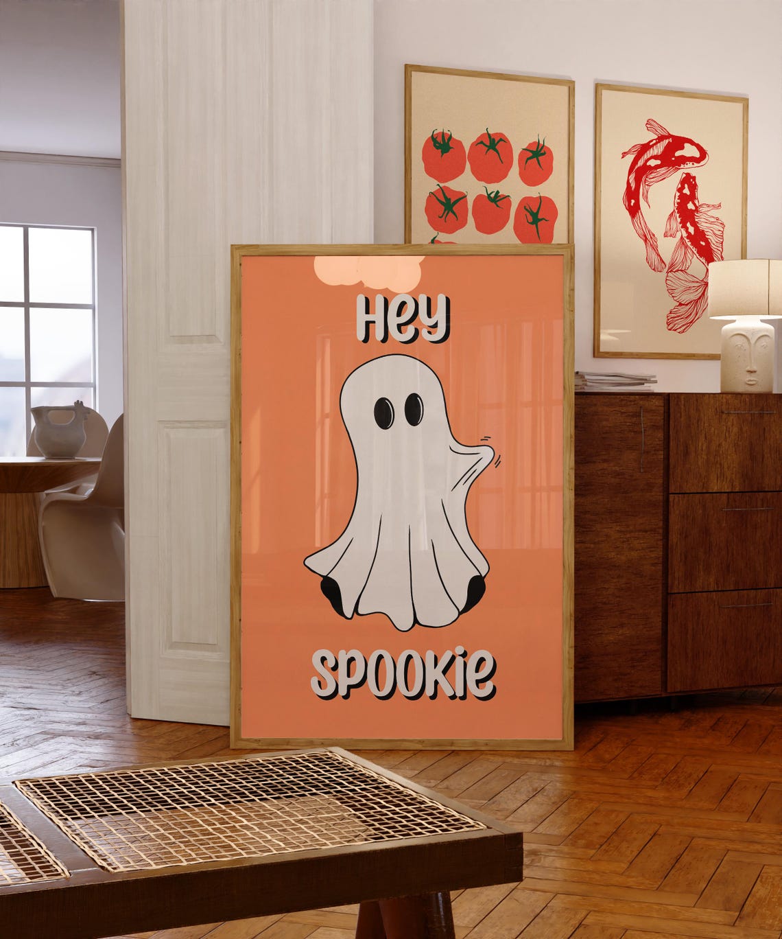 Hey Spookie Print Halloween Print Art Print Funny Cute Print Spooky Print Printable Wall Art Halloween Decor Spooky Decor - Image 6