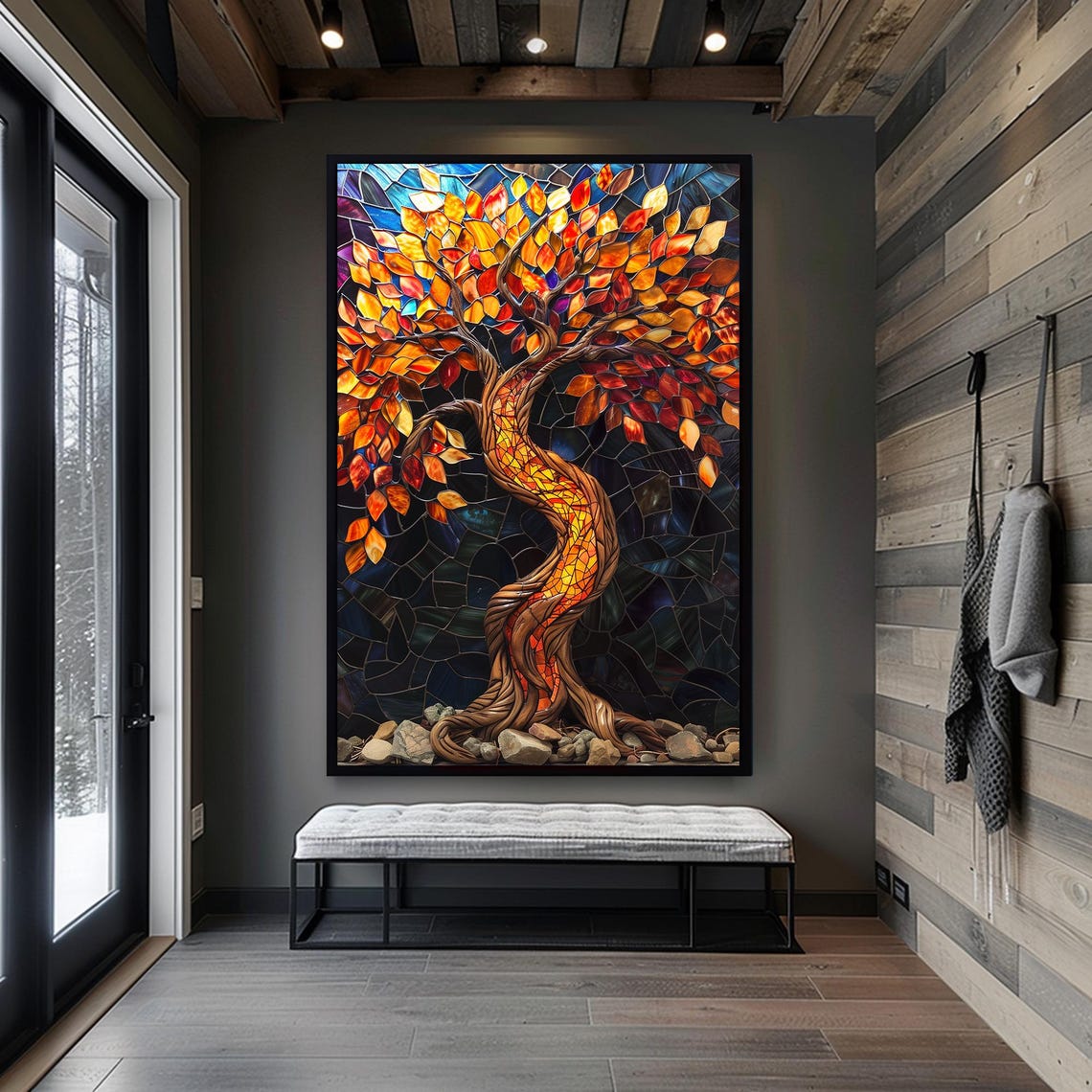 Tree Decor Wall Art Tree Art Extra Large Africa Decor Natural Tree Decor Nature Lovers Gift Home Decor Outdoor Decor Art Decor - Image 4