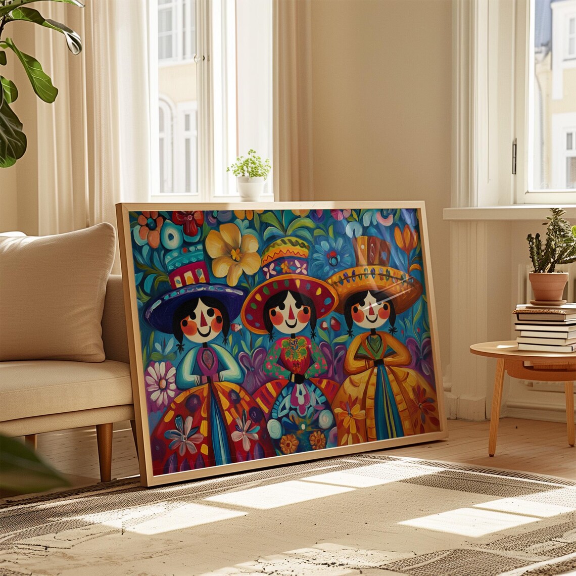 Mexican Art Print, Home Decor Gift For Her - Image 4