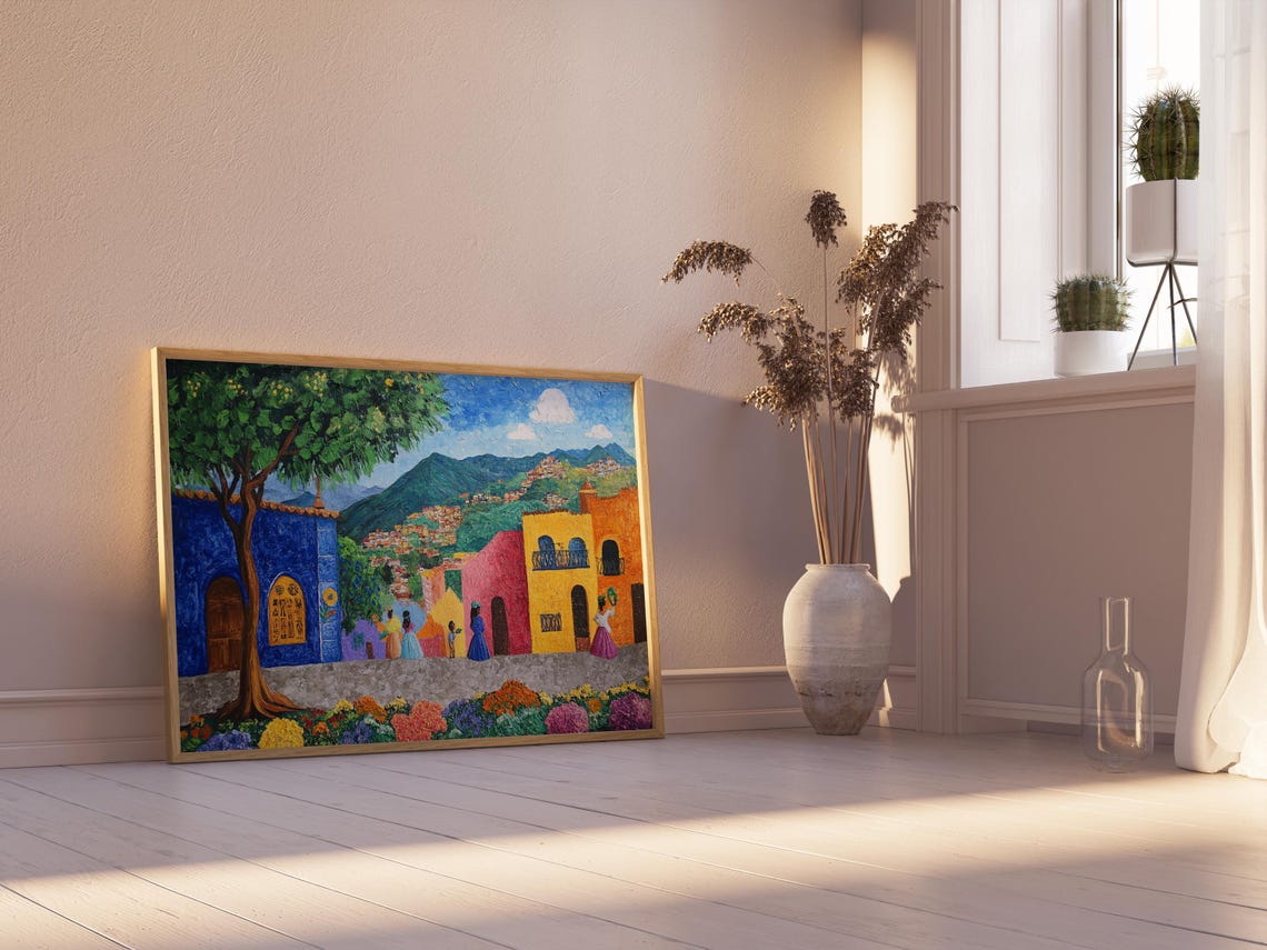 Mexican Wall Art Print, Gift For Her - Image 2