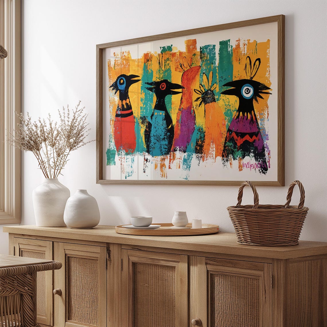 Mexican Wall Art, Gift For Her