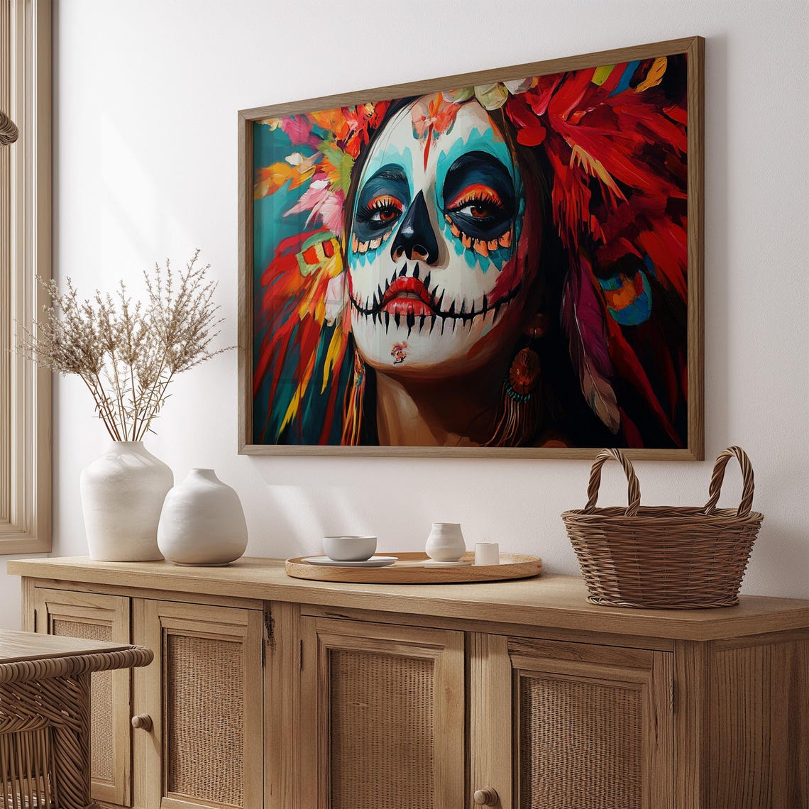 Mexican Wall Art, Gift For Her