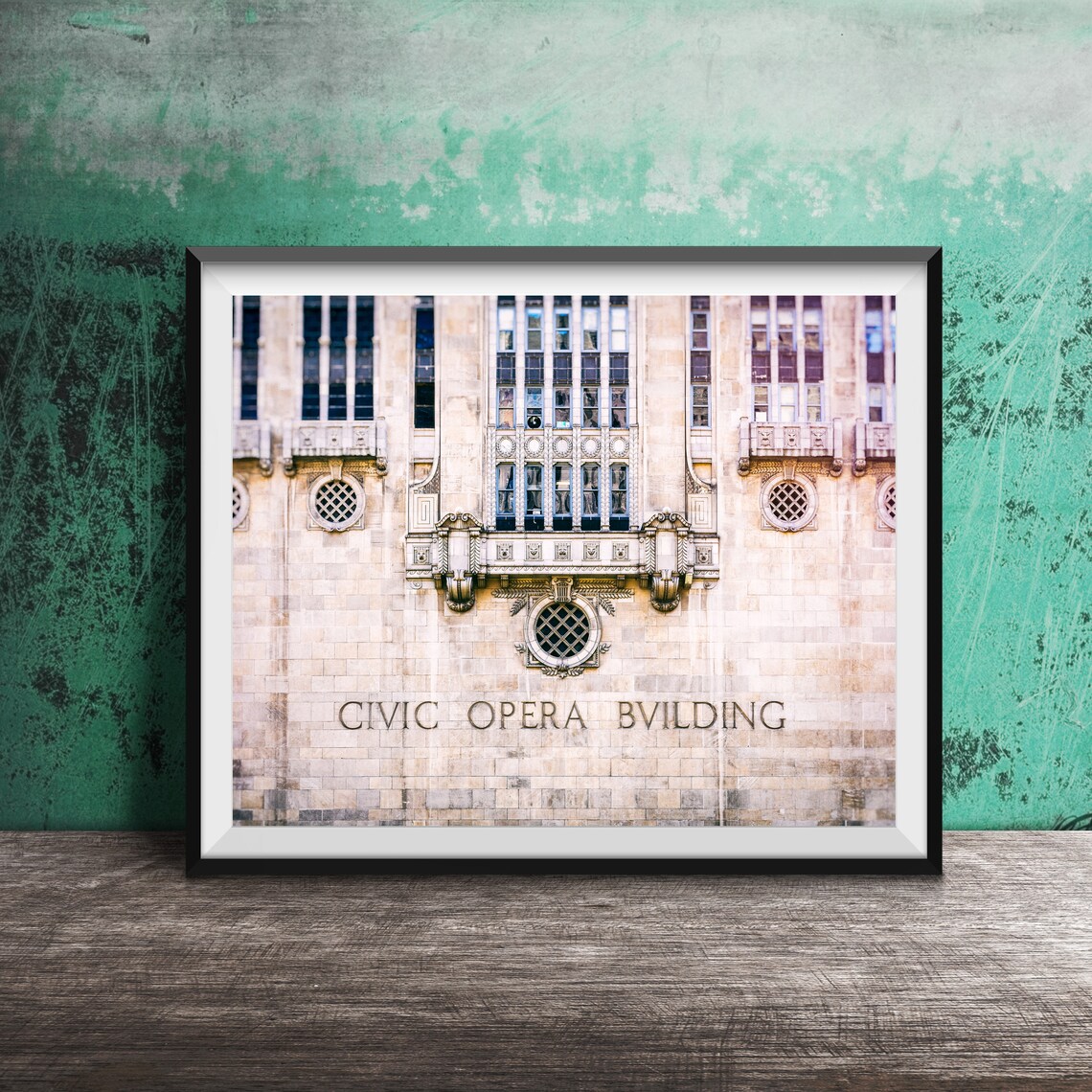 Civic Opera Building Chicago Photography Art Print