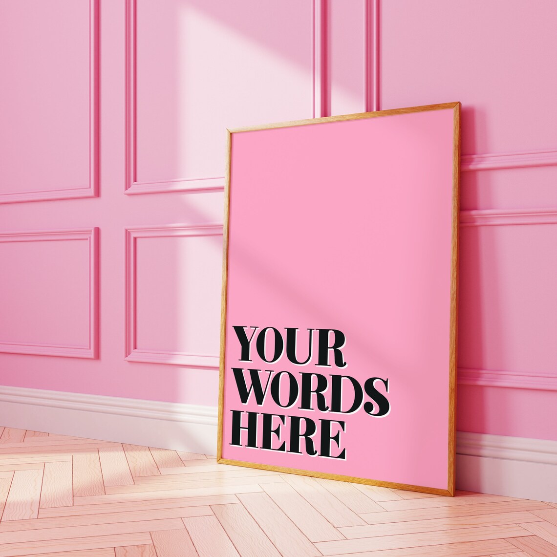 Custom Quote Personalised Typography Art Print