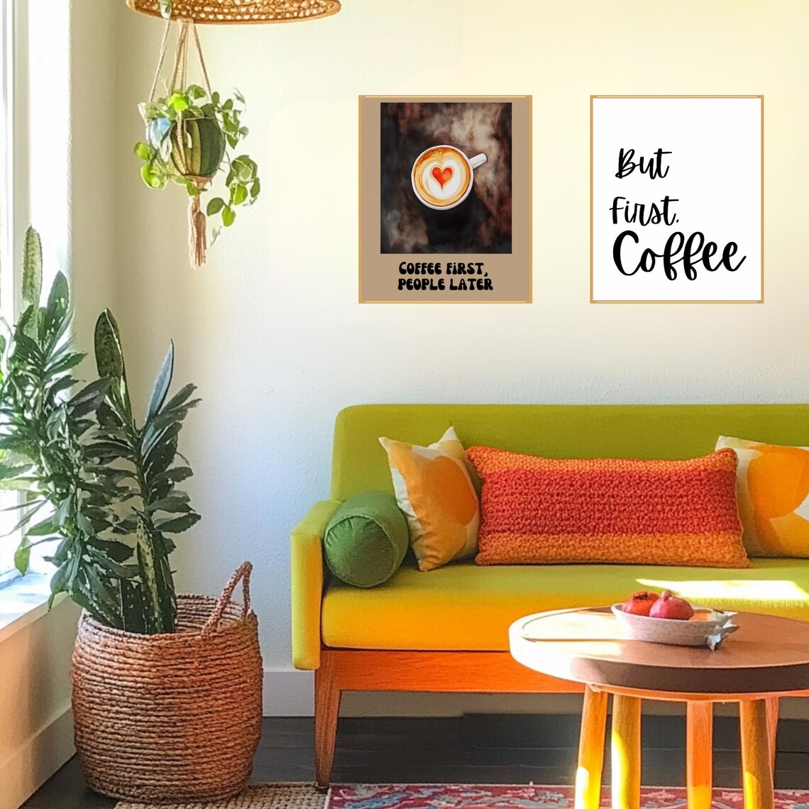 But First Coffee Cafe Wall Art Print Home Decor For Dining Room Breakfast Nook Coffee Sign And Poster Art - Image 5