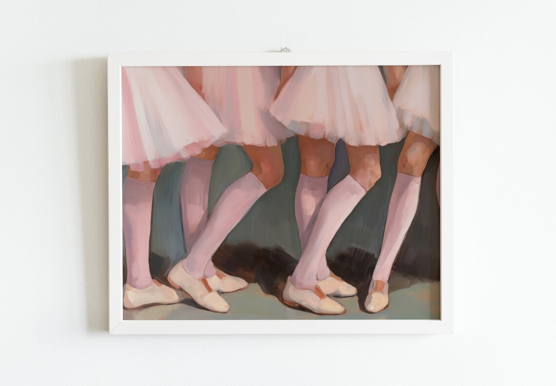 Ballet Pastel Academia Dance Poster Print - Image 3