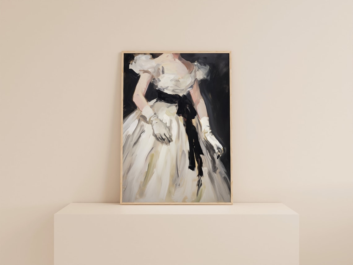 Moody Coquette Print, Dark Academia Decor - Image 2