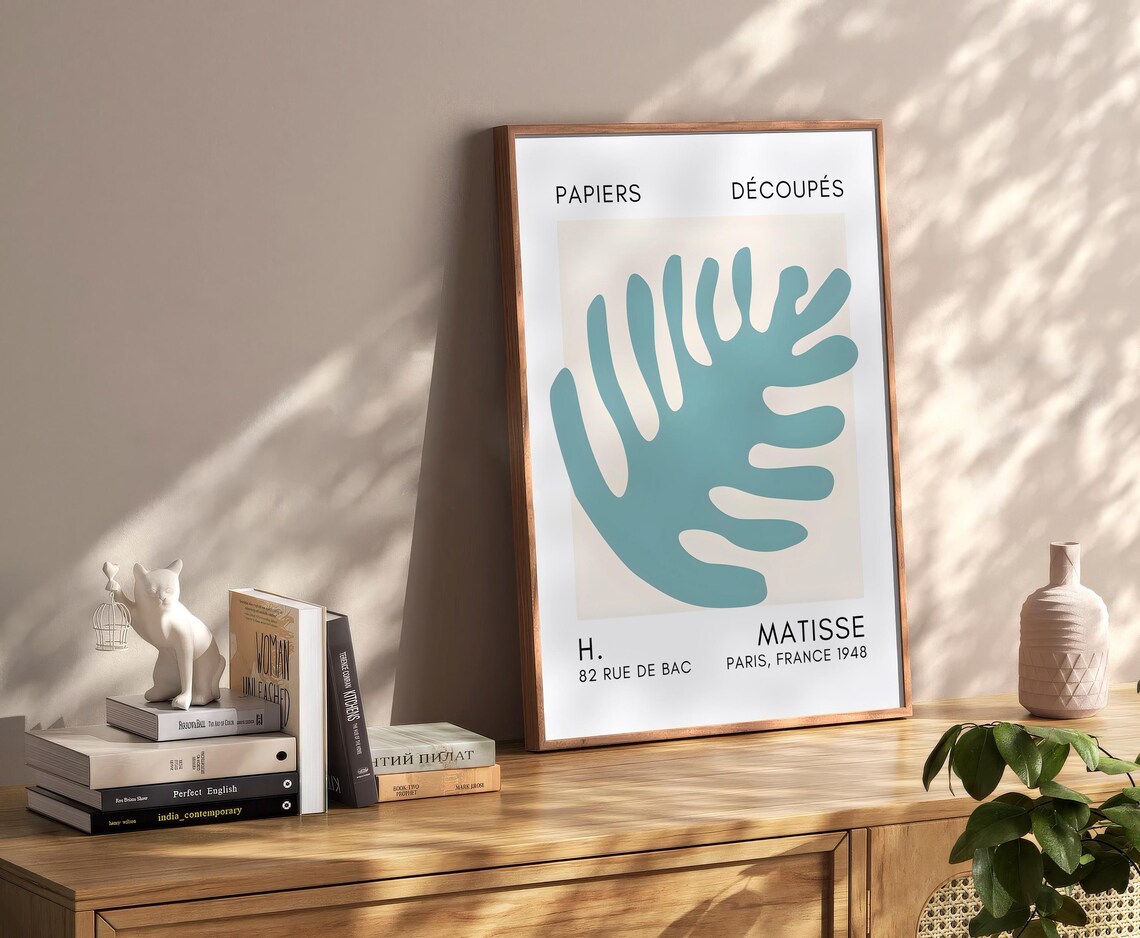 Henri Matisse Flower Boho Style Exhibition Poster Eclectic Prints Gallery Wall Art Retro Trendy Instant - Image 2