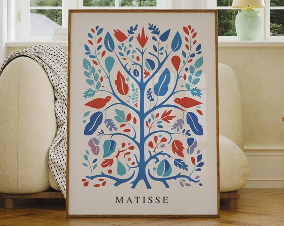 Henri Matisse Abstract Wall Art Matisse Wall Art Matisse Print Abstract Painting Henry Matisse