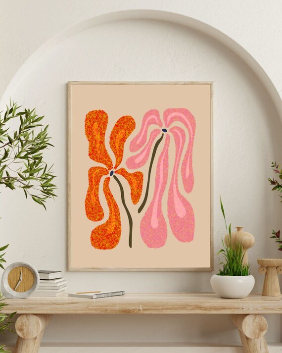 Matisse Print Henri Matisse Print Wall Art Wall Print Matisse Poster Flowers Poster Large Artdesign