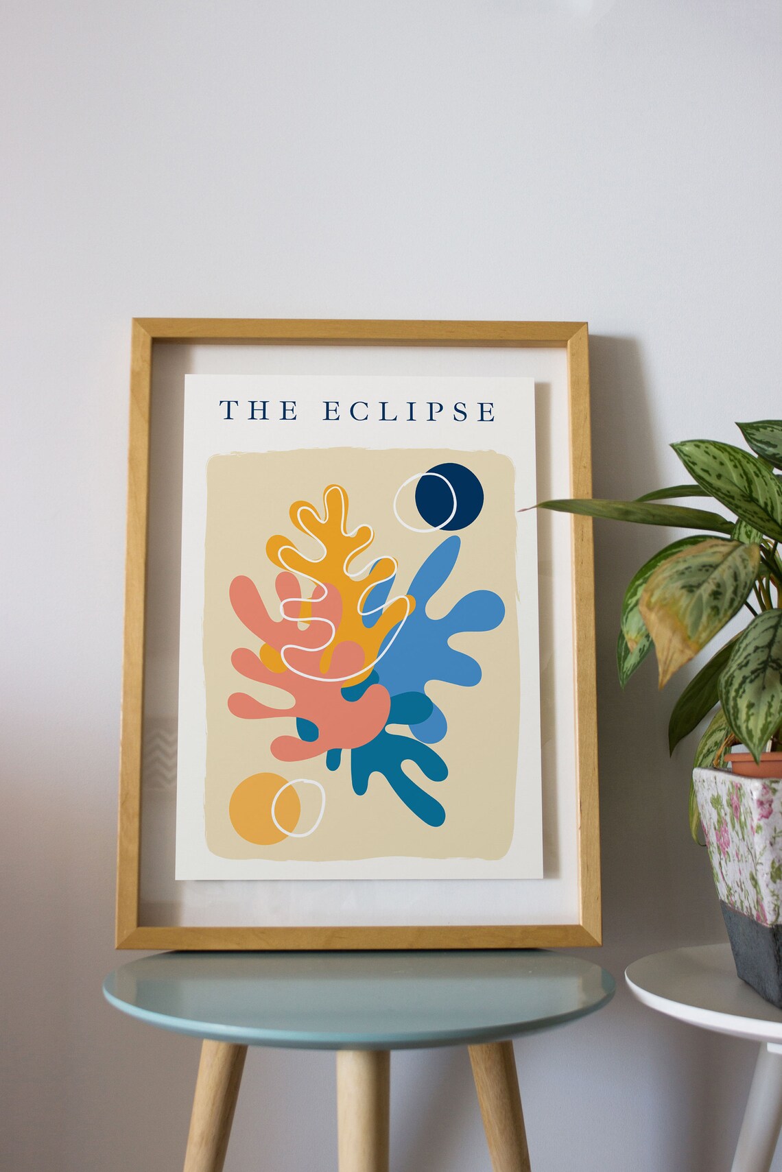 Matisse Flower Market Poster Print, Colorful