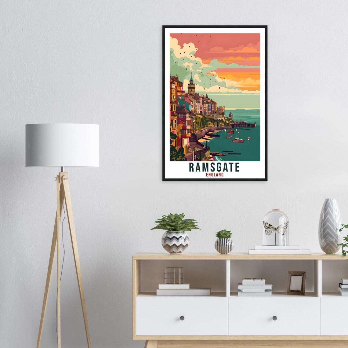 Ramsgate Travel Poster, England Wall Art - Image 3