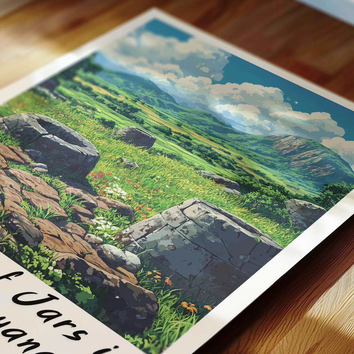 The Plain Of Jars In Xieng Khouang, Laos Travel Poster - Image 2
