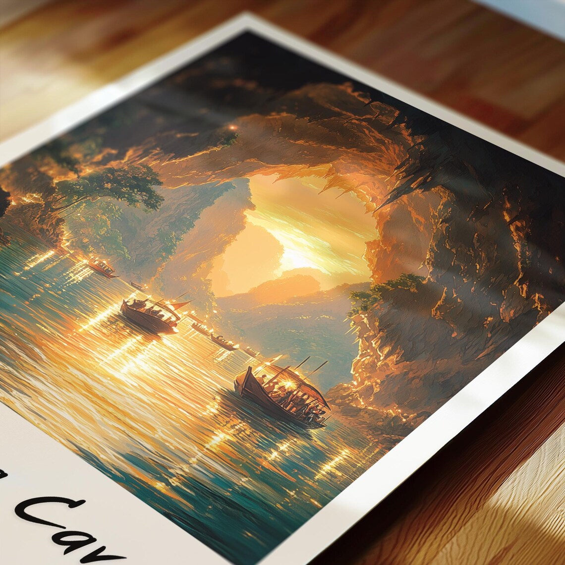 Nha Trang Bay Vietnam Travel Poster, Minimalist - Image 2