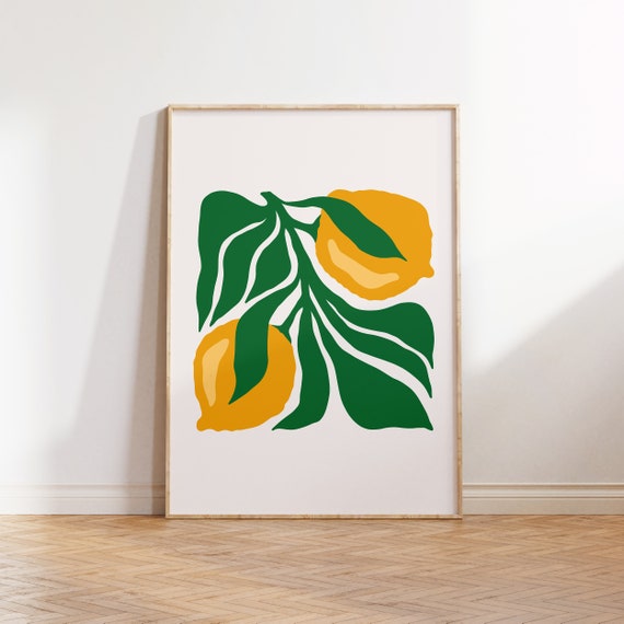 Jungle Flora Tropical Botanical Art Print
